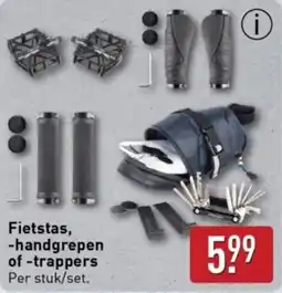 ALDI Fietstas, handgrepen of trappers aanbieding