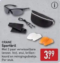 ALDI Crane sportbril aanbieding