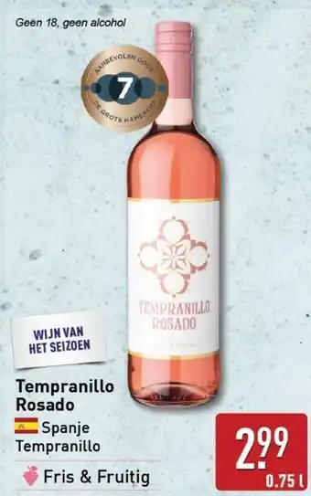 ALDI Tempranillo Rosado aanbieding