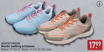 ALDI Adventuridge Nordic walking schoenen aanbieding