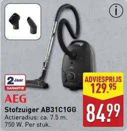 ALDI Stofzuiger AB31C1GG aanbieding