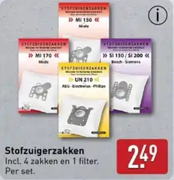 ALDI Stofzuigerzakken aanbieding