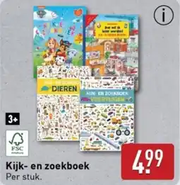 ALDI Kijk en zoekboek aanbieding