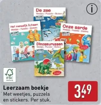 ALDI Leerzaam boekje aanbieding