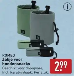 ALDI Romeo zakje voor hondensnacks aanbieding