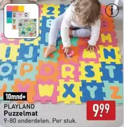 ALDI Playland puzzelmat aanbieding