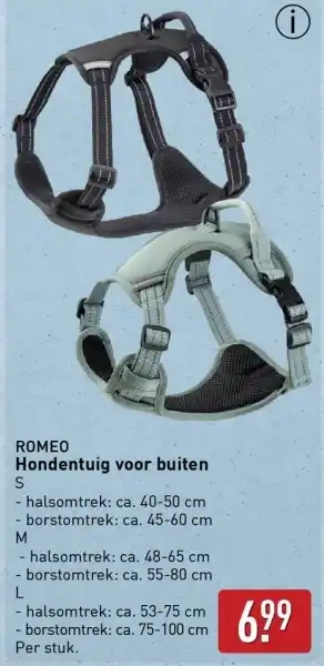 ALDI Romeo Hondentuig voor buiten aanbieding