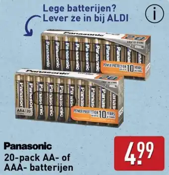 ALDI Panasonic aanbieding