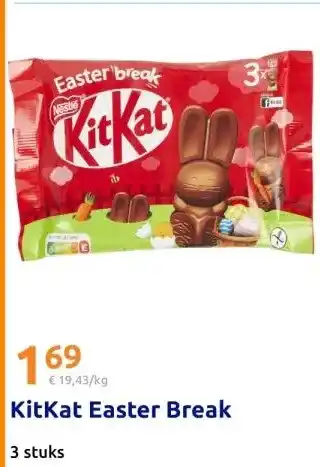 Action KitKat Easter Break aanbieding