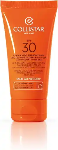 Amazon Collistar PERFECT TANNING anti-age gezichtscrème SPF30 50 ml aanbieding