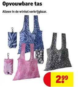 Kruidvat Opvouwbare tas aanbieding