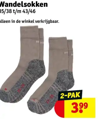 Kruidvat Wandelsokken aanbieding