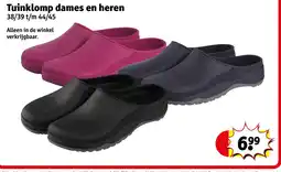 Kruidvat Tuinklomp dames en heren aanbieding