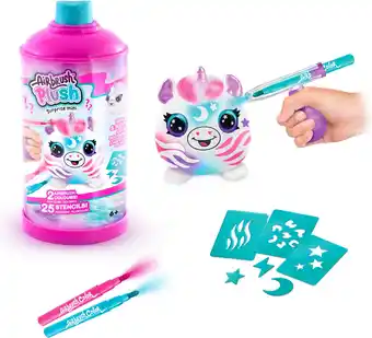 Amazon Canal Toys Airbrush Plush OFG282 Verf je huisdier met spray, viltstiften en sjablonen aanbieding