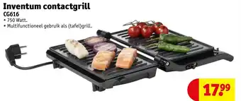 Kruidvat Inventum contactgrill CG616 aanbieding