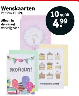 Kruidvat Wenskaarten aanbieding