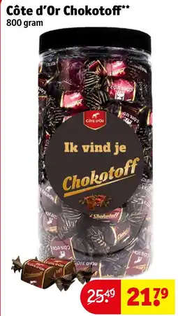 Kruidvat Côte d'Or Chokotoff aanbieding