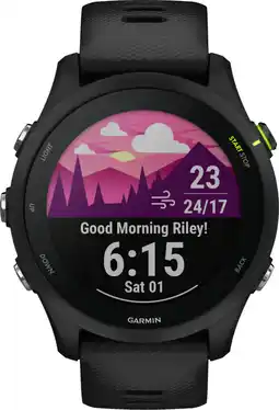 MediaMarkt GARMIN Forerunner 255 Music Smartwatch Grijs aanbieding