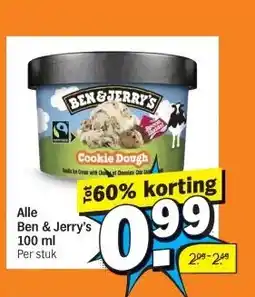 Albert Heijn BEN&JERRY'S aanbieding