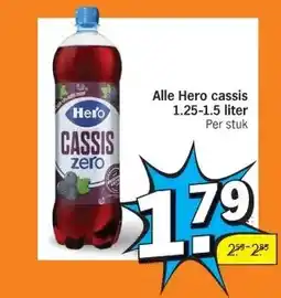 Albert Heijn Alle Hero cassis aanbieding