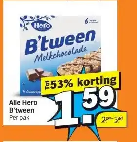 Albert Heijn Alle Hero B'tween aanbieding