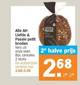 Albert Heijn Alle AH Passie petit broden aanbieding