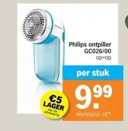 Albert Heijn Philips ontpiller aanbieding