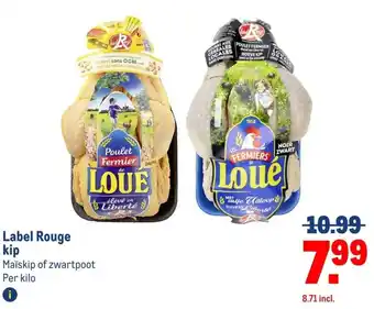 Makro Label Rouge kip aanbieding