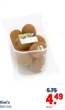 Makro Kiwi's aanbieding