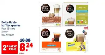 Makro Dolce Gusto koffiecapsules aanbieding