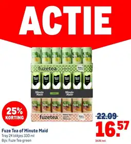 Makro Fuze Tea of Minute Maid aanbieding