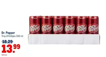 Makro Dr. Pepper aanbieding