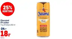 Makro Chocomel 0% suiker aanbieding