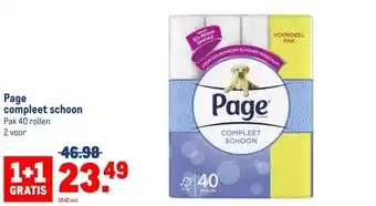 Makro Page compleet schoon aanbieding