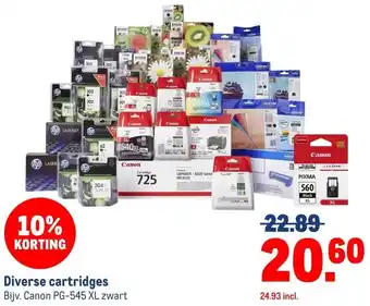 Makro Diverse cartridges aanbieding