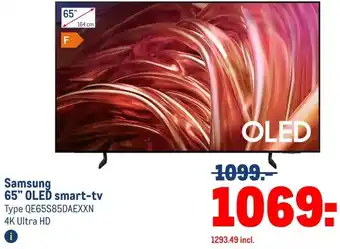 Makro Samsung 65 OLED smart-tv aanbieding