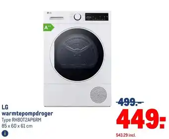 Makro LG warmtepompdroger aanbieding