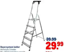 Makro Bayersystem ladder aanbieding