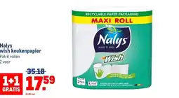 Makro Nalys wish keukenpapier aanbieding