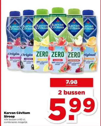 PLUS Karvan Cévitam Siroop aanbieding