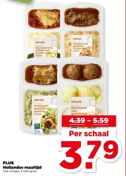 PLUS PLUS Hollandse maaltijd aanbieding