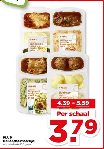 PLUS PLUS Hollandse maaltijd aanbieding