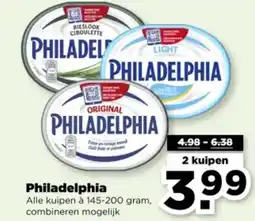 PLUS Philadelphia aanbieding