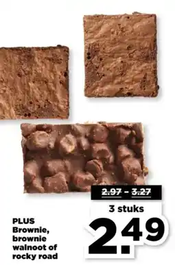 PLUS PLUS Brownie, brownie walnoot of rocky road aanbieding