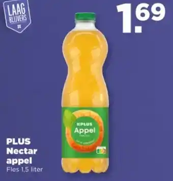 PLUS PLUS Nectar appel aanbieding