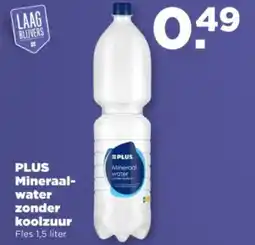 PLUS PLUS Mineraal zonder koolzuur water aanbieding