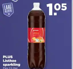 PLUS PLUS IJsthee sparkling aanbieding