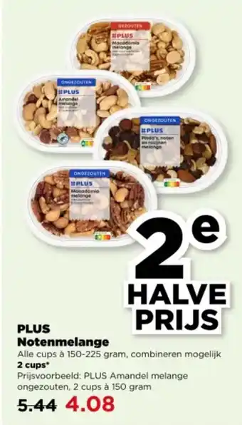 PLUS PLUS Notenmelange aanbieding