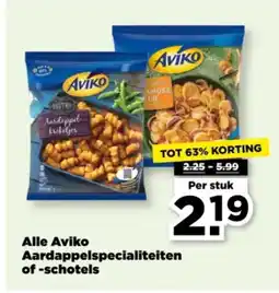 PLUS Alle Aviko Aardappelspecialiteiten of schotels aanbieding