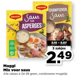 PLUS Maggi Mix voor saus aanbieding